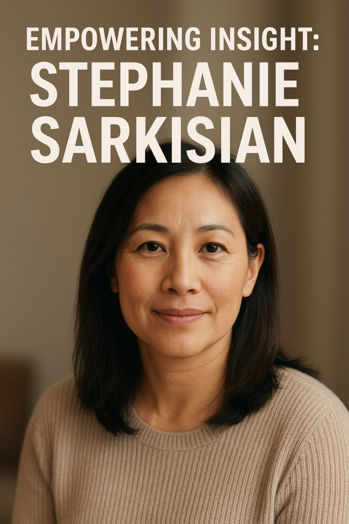 Empowering Insight: Stephanie Sarkisian The Resilient Mother, Educator & Private Hero Empowering Insight: Stephanie Sarkisian The Resilient Mother, Educator & Private Hero